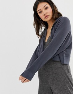 Худи на молнии для дома Gilly Hicks - Синий