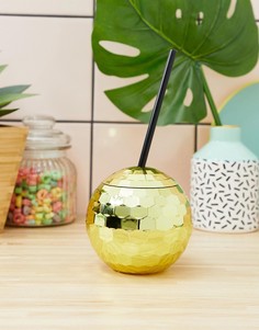 Золотистая кружка в виде диско-шара Temerity Jones - Золотой