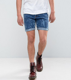 Шорты с выбеленным эффектом Reclaimed Vintage Revived Levis - Синий