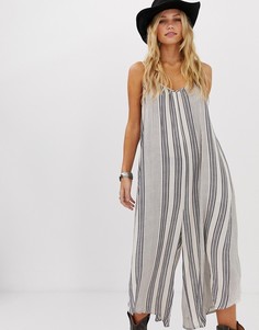 Свободный комбинезон в полоску En Creme - Мульти
