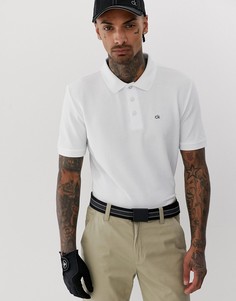 Белое поло Calvin Klein Golf Midtown - Белый