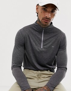 Серый свитшот с молнией Calvin Klein Golf Harlem - Серый