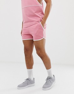 Розовые шорты для бега ASOS DESIGN - Розовый