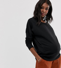 Классический свитшот New Look Maternity - Черный