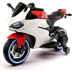 Детский электромотоцикл FUTAI Ducati 12V - FT-1628-RED-WHITE
