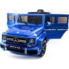 Детский электромобиль Harleybella Mercedes Benz G63 LUXURY 2.4G - Blue - HL168-LUX