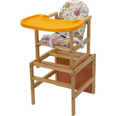 Стульчик для кормления ПМДК Гулливер с пластиковой столешницей совушка (УТ0010391)