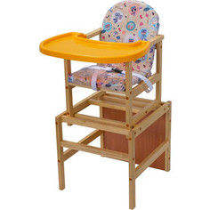 Стульчик для кормления ПМДК Гулливер с пластиковой столешницей совенок (УТ0010390)