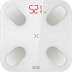 Умные весы Picooc Mini (Bluetooth, 26х26 см), белый