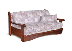 Диван аккордеон Рея с деревянными подлокотниками Fiesta