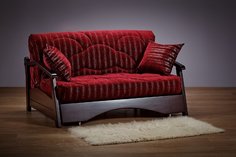 Диван аккордеон Регул с деревянными подлокотниками Fiesta