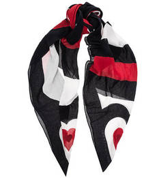 Синий трикотажный платок Tommy Hilfiger