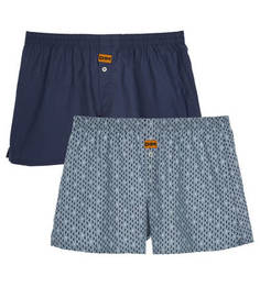 Комплект из двух хлопковых трусов-шортов DIM