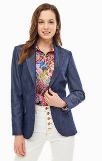 Приталенный джинсовый пиджак Tommy X Zendaya