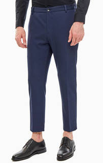 Синие брюки зауженного кроя Calvin Klein