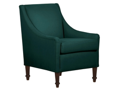 Интерьерное кресло holmes (myfurnish) зеленый 66x84x77 см.