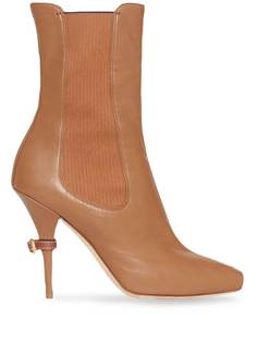 Burberry ботильоны с открытым носком
