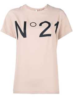 Nº21 футболка с логотипом бренда