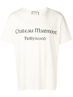 Gucci футболка со слоганом