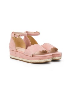 Chloé Kids сандалии на платформе