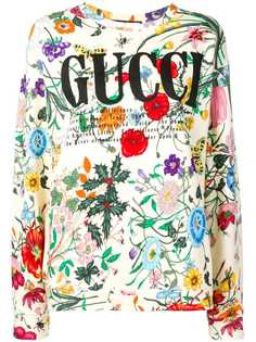 Gucci толстовка оверсайз с логотипом