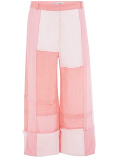 JW Anderson брюки в технике пэчворк