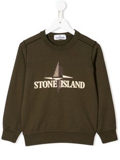 Stone Island Junior толстовка с логотипом