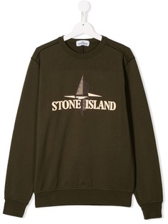 Stone Island Junior толстовка с логотипом