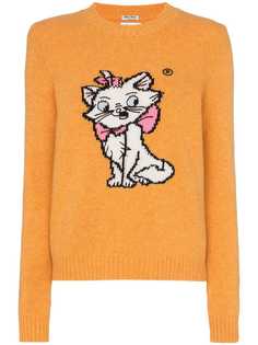 Miu Miu джемпер с интарсией Aristocats