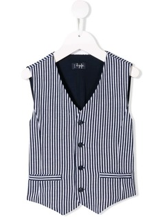 Il Gufo жилетка в тонкую полоску
