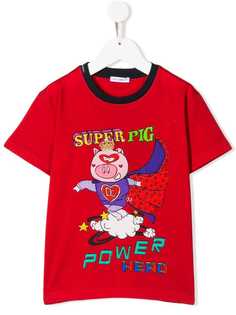 Dolce & Gabbana Kids футболка Super Pig
