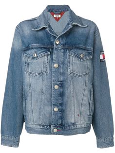 Tommy Jeans джинсовая куртка с выцветшим эффектом