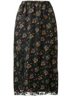 Ports 1961 юбка с цветочным принтом