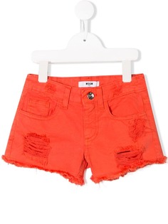 Msgm Kids джинсовые шорты