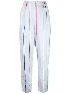 Derek Lam 10 Crosby суженные книзу брюки в полоску
