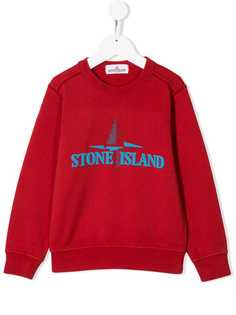 Stone Island Junior толстовка с логотипом