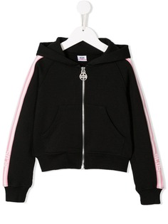 Gcds Kids худи с контрастными вставками и логотипом