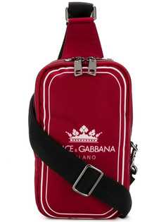 Dolce & Gabbana мессенджер с принтом логотипа