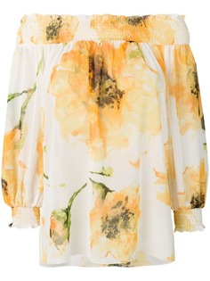 Blugirl топ с цветочным принтом