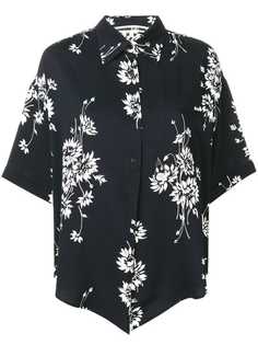 McQ Alexander McQueen рубашка с цветочным принтом