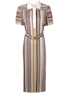 Tory Burch платье-рубашка в полоску