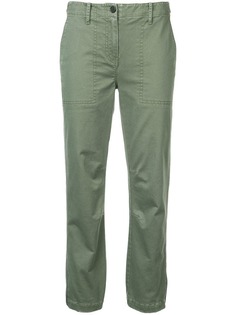 Derek Lam 10 Crosby брюки прямого кроя со сборками