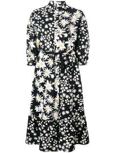Chinti & Parker платье-рубашка с цветочным принтом