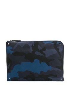 Valentino Valentino Garavani camouflage document case