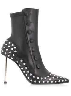 Alexander McQueen ботильоны с декоративными пуговицами