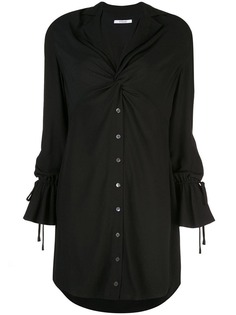 Derek Lam 10 Crosby платье-рубашка с завязкой