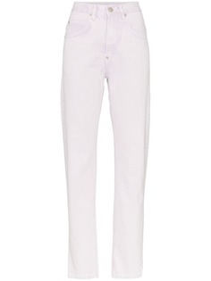 PushBUTTON Straight Leg Logo Patch Jeans