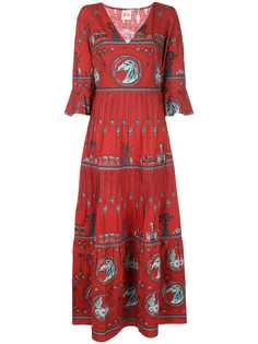 Le Sirenuse Julia Diefenbach-print maxi dress