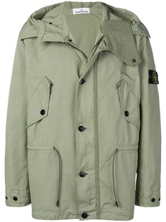 Stone Island military hooded parka