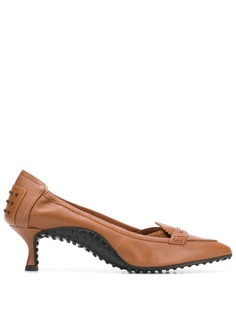 Tods kitten heel pumps